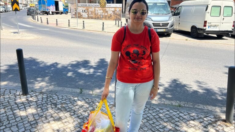 Portugal ki sabji mandi || Indian Family In Lisbon (Portugal)
