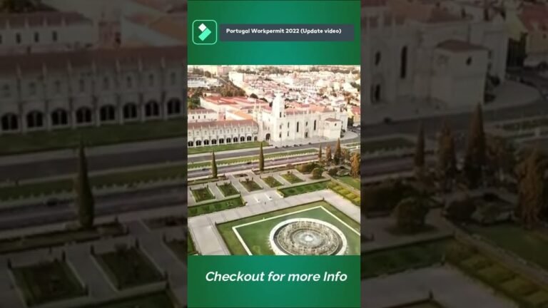 Portugal work permit visa from india in tamil #shorts