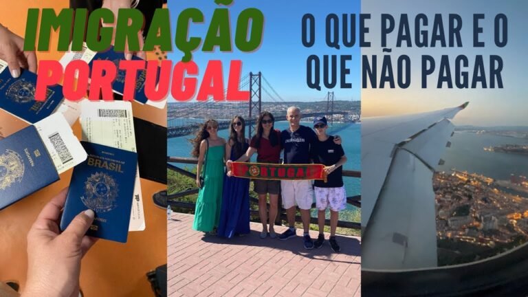 Processo de IMIGRAÇÃO PORTUGAL. O que PAGAR e o que NÃO PAGAR. | Portugal etc e tal