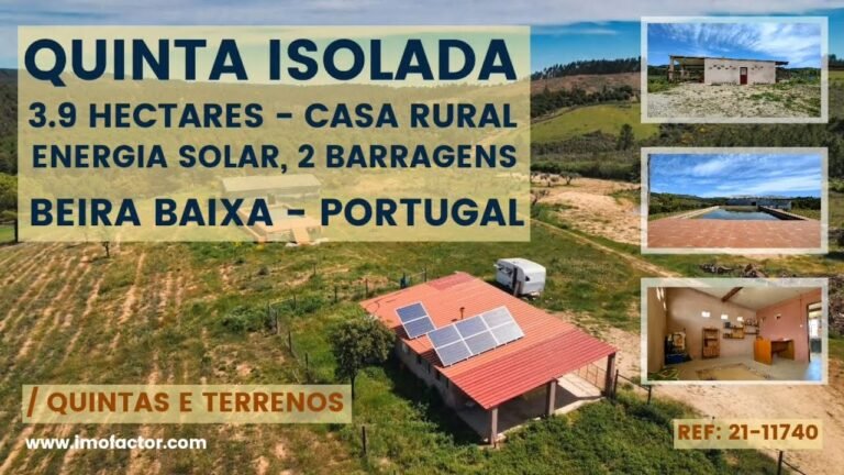 🔆 Quinta para Venda em Portugal | Energia Solar, Construções | €110000