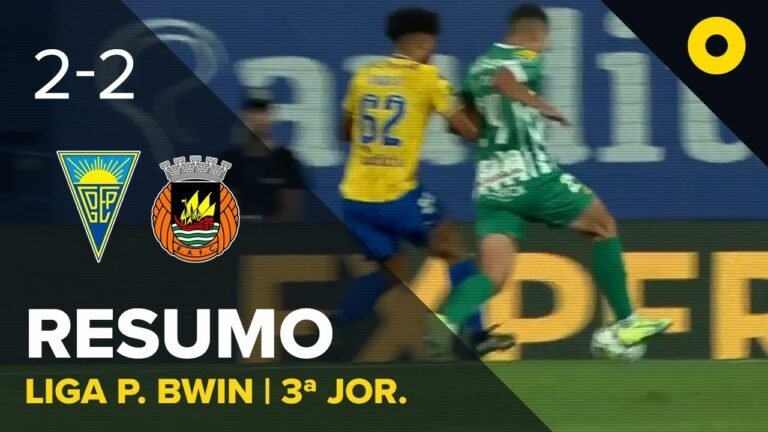 Resumo: Estoril Praia 2-2 Rio Ave – Liga Portugal bwin | SPORT TV