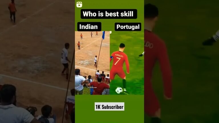 Ronaldo Portugal 🇵🇹 Vs India 🇮🇳  Who is God Country #football #portugal #India #cristiano