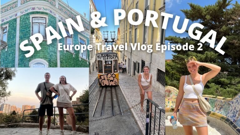 Spain and Portugal Travel Vlog! Barcelona, Malaga, Lagos and Lisbon- Europe Episode 2