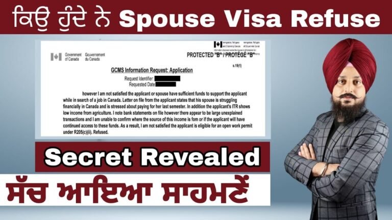 Spouse open work permit secret Revealed |Financial documents refusal reasons | Canada visa 2022