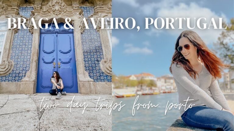 TWO DAY TRIP IDEAS FROM PORTO! Visiting Braga & Aveiro, Portugal