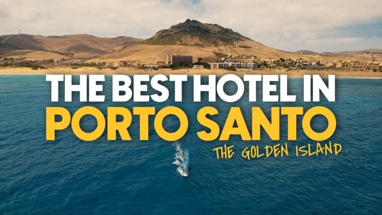 The BEST place to stay in PORTO SANTO! (The Golden Island of Portugal)