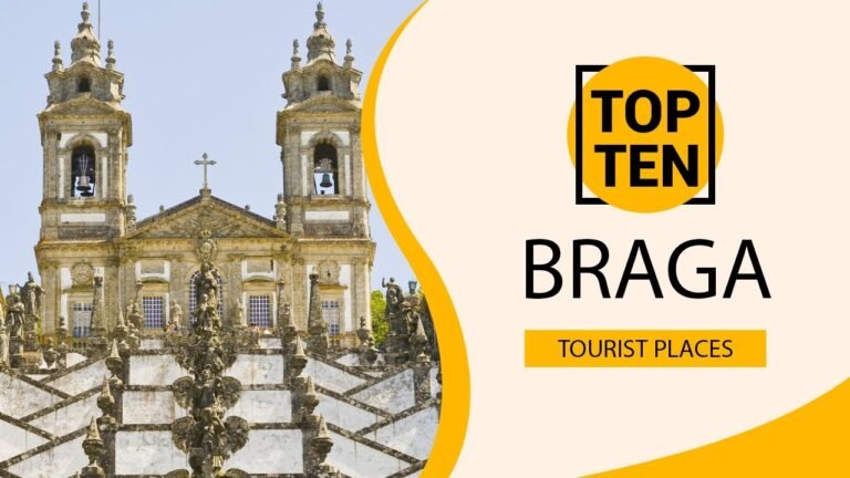 Top 10 Best Tourist Places to Visit in Braga  | Portugal – English