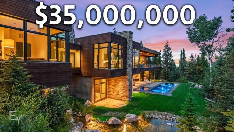 Touring the Most Expensive Home in Park City, UTAH