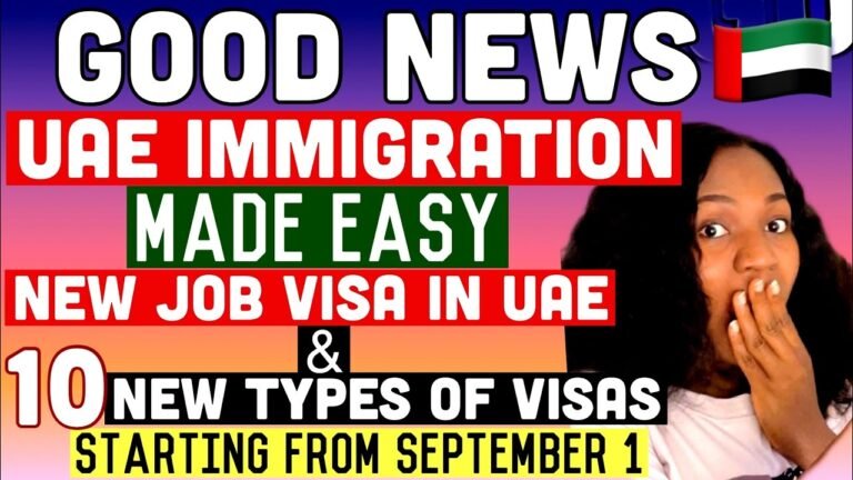 UAE IMMIGRATION PROCESS | NEW UAE VISA RULES 2022 | ENTRY VISA RULES FROM SEPTEMBER 2022 #dubaivisa