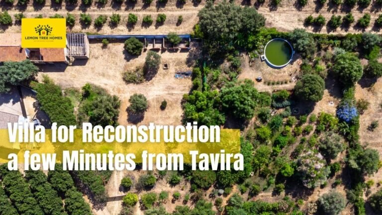 Villa for Reconstruction a few Minutes from Tavira