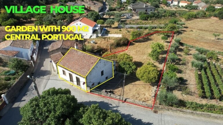 🇵🇹 Village house for sale | Garden with 900 m2 | €59.500,00