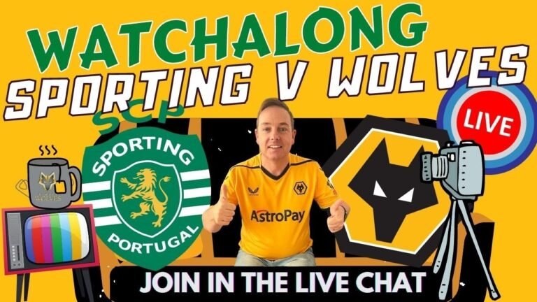 WOLVES 1-1 SPORTING CP LIVE ⚽️ LIVE SHOW & FAN WATCHALONG Pre Season Friendly