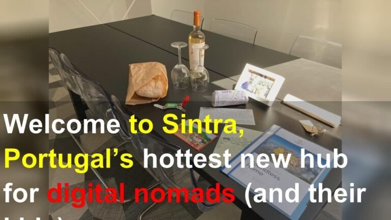 Welcome to Sintra, Portugal’s hottest new hub for digital nomads (and their kids)