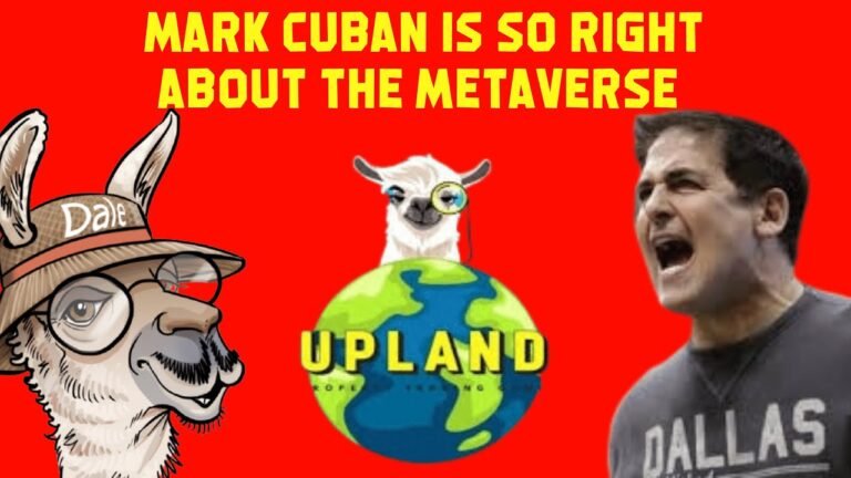 What Mark Cuban's comments on buying metaverse land means for Upland