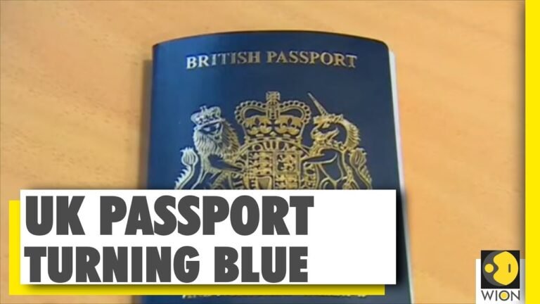 Your Story: UK passport switches from burgundy to blue