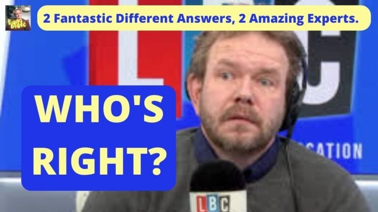 james o'brien lbc: 2 Fantastic Different Answers, 2 Amazing Experts. Who is Right?