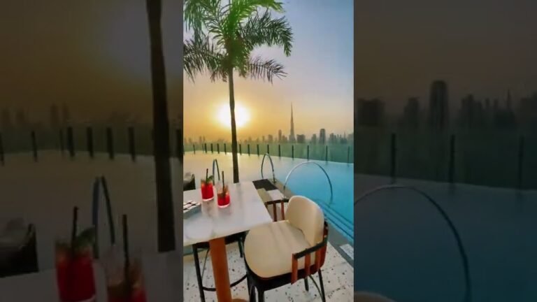 magnificent rooftop pool at DUSK 😇😇😇 – @terplanet #Shorts