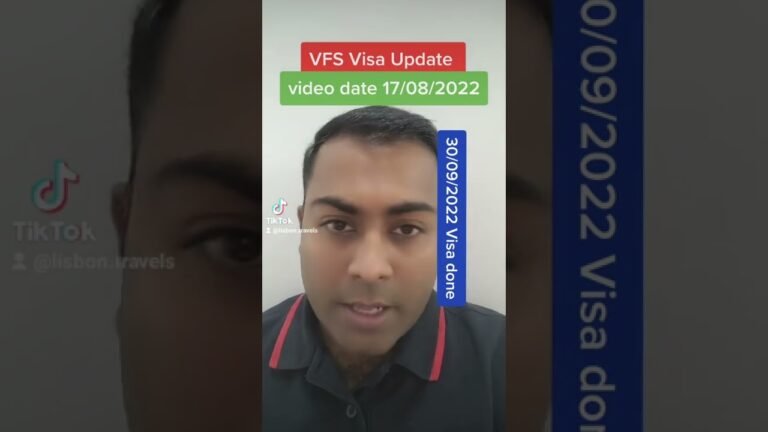 #vfs #visa #update #portugal #india #latest