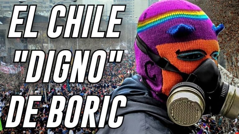 ¡BORIC RECHAZA MANO DURA! ENCAPUCHADOS QUEMAN EMPRESAS y NARCOS AMENAZAN a CHILE