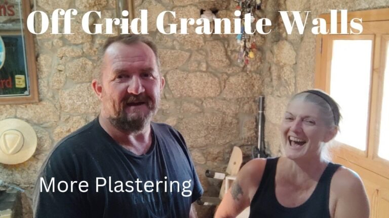 99 : Off Grid Granite Walls and Plastering in Portugal