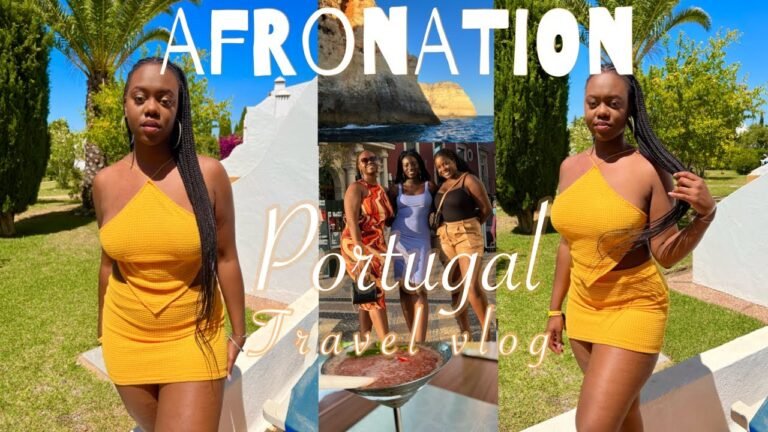 Afronation Portugal 2022 | Travel vlog | Girls Trip | Ft Wizkid, Chris Brown, Megan, Burna & more