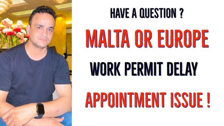 All About Your Query for Malta, Portugal, Netherland Work Visa or Any Other Issue for Immigration