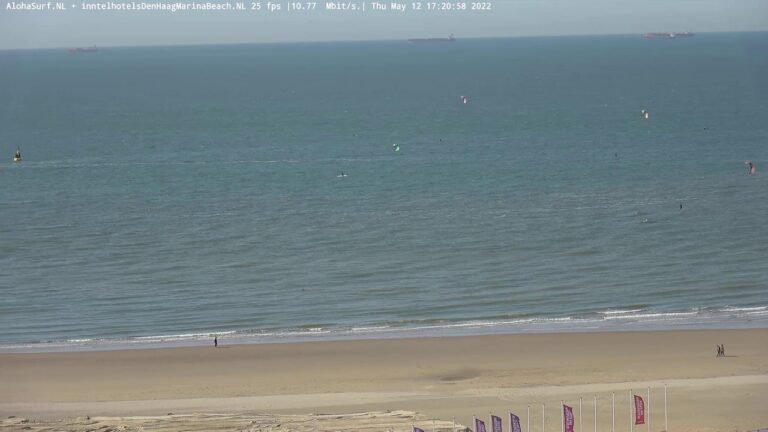 AlohaSurf.nl + Inntel Hotel Surf Webcam: Strand Zuid, de Noord en Zandmotor Scheveningen.