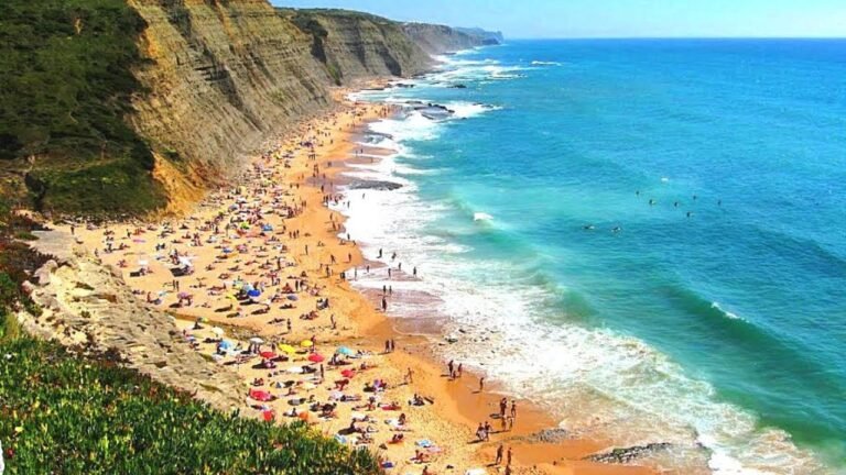 Beach Walking Tour Sintra Portugal Praia do Magoito Beach