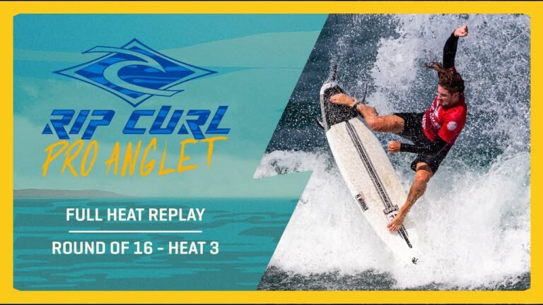 De Vries vs. Delahaye vs. Vaast vs. Lacomare / 2022 Rip Curl Pro Anglet – Men's RD16 Heat 3