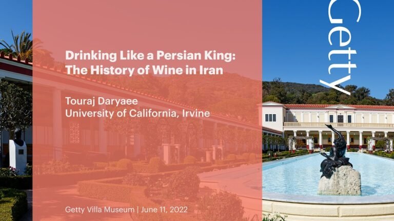 Drinking Like a Persian King: The History of Wine in Iran