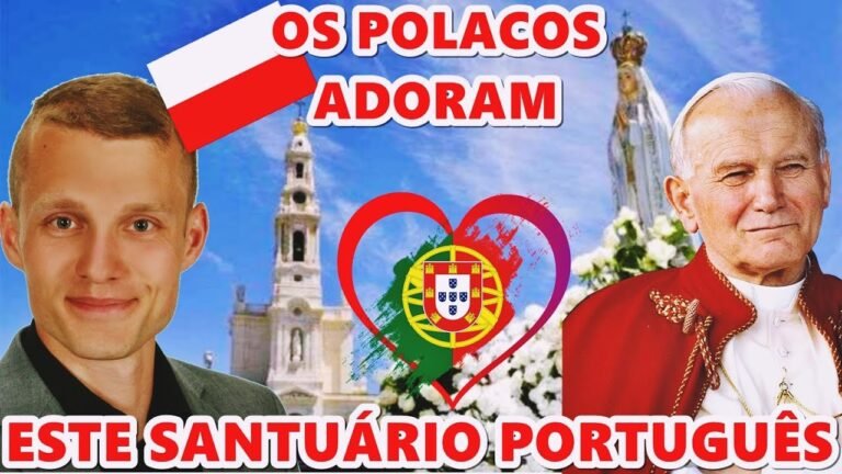 FÁTIMA, PORTUGAL É ADORADA PELOS POLACOS.  São João Paulo II  e um jovem polonês são provas disso