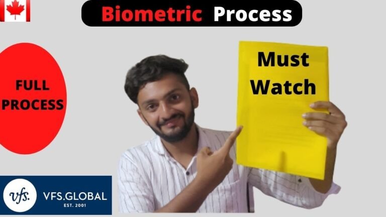 FULL VISA BIOMETRIC PROCESS FOR CANADA | VFS GLOBAL | MY EXPERIENCE | CANADA | JAN 2023 | AHMEDABAD