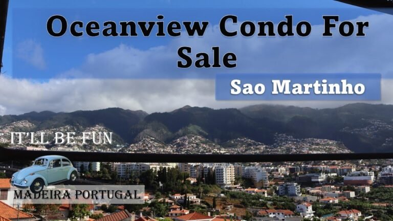 For Sale 2 Bed, 2.5 Bath Condo with Ocean & Mountain Views | Madeira Portugal | @It'll Be Fun