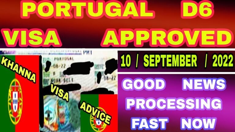 Got Portugal D6 Visa | Portugal D6 Visa September Update | Portugal Embassy Delhi | Portugal D6 Visa