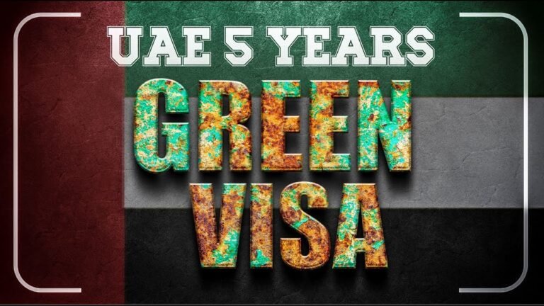 Green visa UAE l UAE New Visa Updates l How to apply Green Visa l 5-year Residency scheme #pakistan