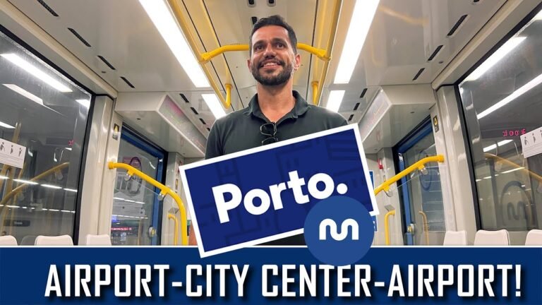 HOW TO GET TO DOWNTOWN PORTO FROM THE AIRPORT ✈ (OPO) FRANCISCO SÁ CARNEIRO AND BACK TO OPORTO