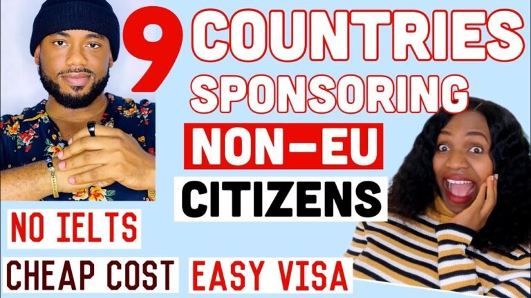 HOW TO MOVE TO EUROPE FOR FREE | 9 COUNTRIES TO EASILY MIGRATE TO IN 2022- EASY VISA COUNTRIES #ammy