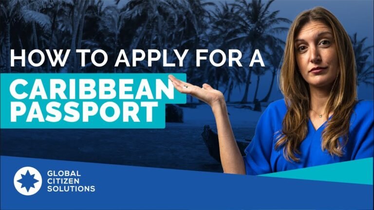 How to apply for a Caribbean passport