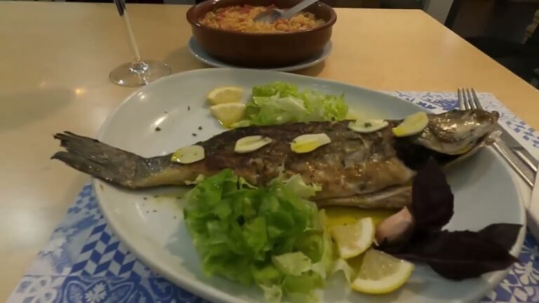 Huge Plate of Sea Bass for €8 in Porto! | Portugal is so Cheap