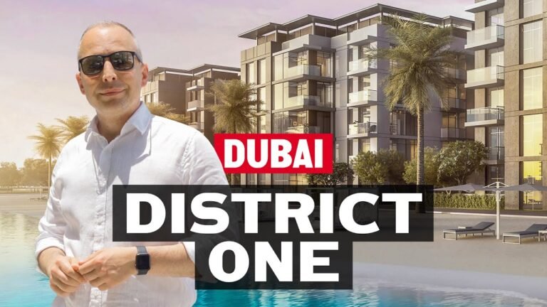 Inside District One in Dubai. Living on the Crystal Lagoon in Mohammed Bin Rashid Al Maktoum City