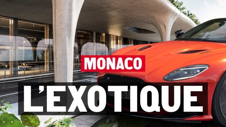 Inside L'Exotique Monaco. Apartment Tour in Jardin Exotique and Aston Martin in Monaco