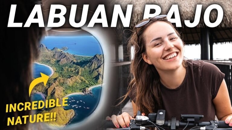 LABUAN BAJO – OUR FIRST IMPRESSION (we didn't expect this from Indonesia!) | Labuan Bajo Vlog