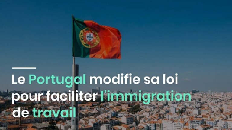 Le Portugal modifie sa loi pour faciliter l'immigration de travail