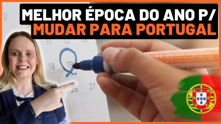 Melhor época do ano para mudar para PORTUGAL!