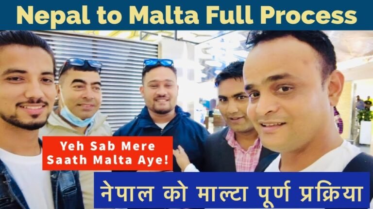 Nepal to Malta Full Process | Malta Checklist 2022 India for Nepali | नेपालको माल्टा पूर्ण प्रक्रिया