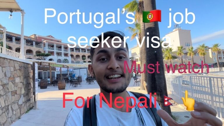 Nepal to Portugal: job seeker visa process and financial requirements?