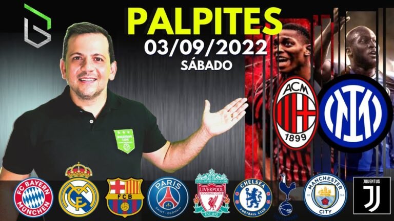 PALPITES DE FUTEBOL APOSTA ESPORTIVA PARA HOJE 03 09 2022 + BILHETE PRONTO (SÁBADO) | Boleiros Tips