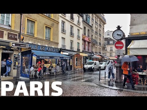 🇫🇷[PARIS 4K HDR] WALK IN PARIS "WALKING IN THE RAIN" (EDITED VERSION) 15/SEPTEMBER/2022