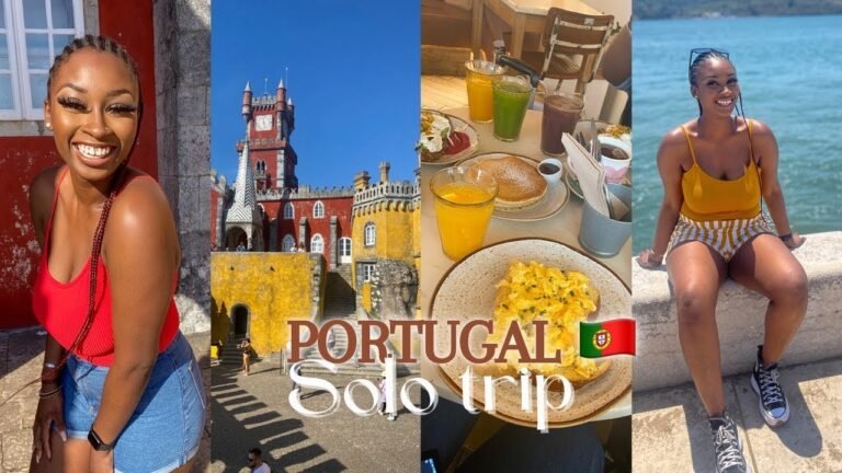 PORTUGAL SOLO TRIP PART.2 – Une semaine à Lisbonne (Sintra, Belém, restos & bilan…) TRAVEL VLOG ✈️