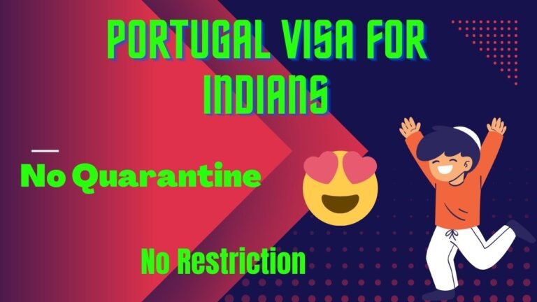 Portugal Visa Information…Portugal Now Open For Indians..No Restrictions..No Quarantine🤩🤩